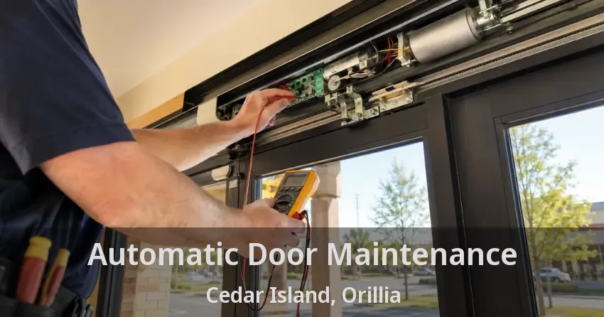 Automatic Door Maintenance Cedar Island, Orillia - ON