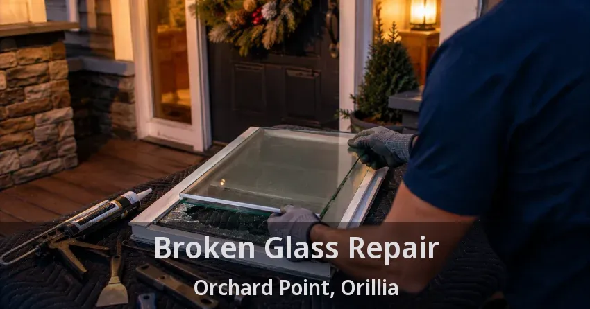 Broken Glass Repair Orchard Point, Orillia - ON