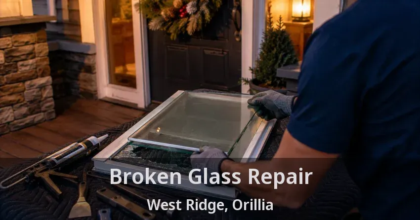 Broken Glass Repair West Ridge, Orillia - ON