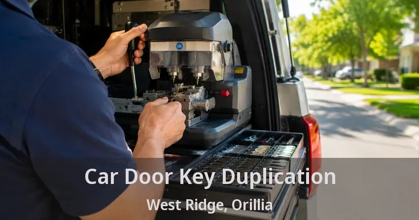 Car Door Key Duplication West Ridge, Orillia - ON