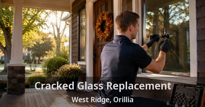 Cracked Glass Replacement West Ridge, Orillia - ON