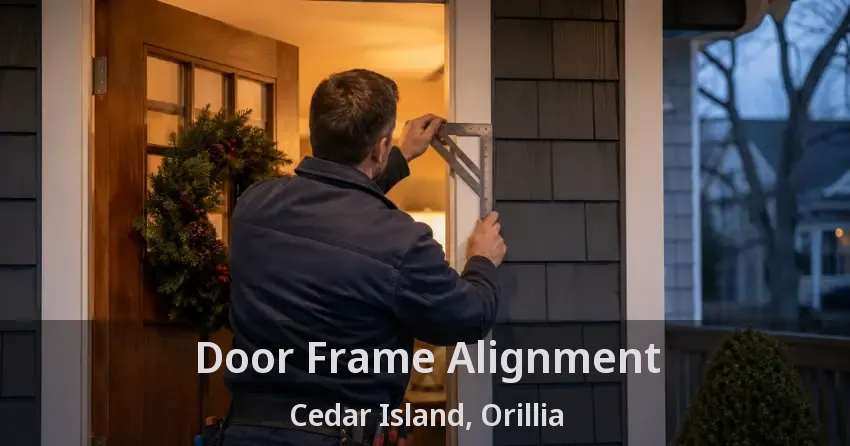 Door Frame Alignment Cedar Island, Orillia - ON