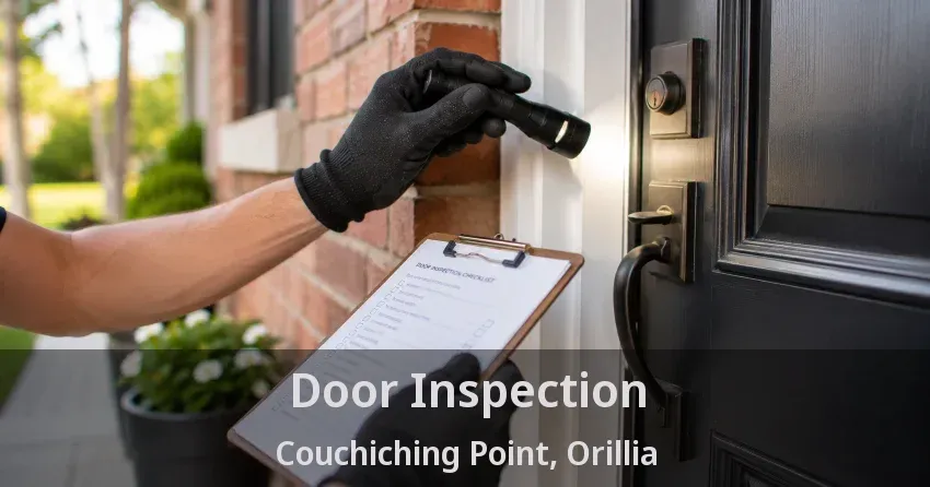 Door Inspection Couchiching Point, Orillia - ON