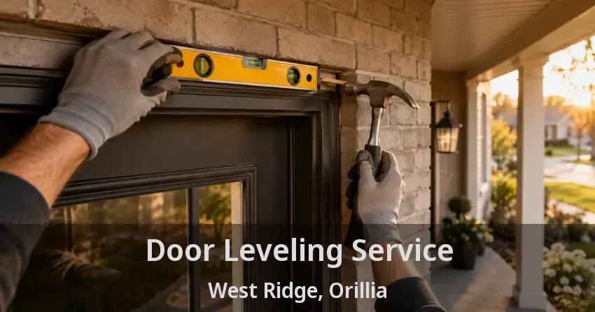 Door Leveling Service West Ridge, Orillia - ON