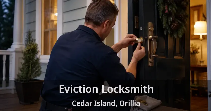 Eviction Locksmith Cedar Island, Orillia - ON
