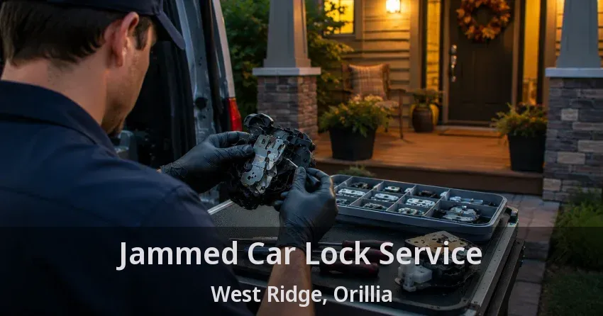 Jammed Car Lock Service West Ridge, Orillia - ON
