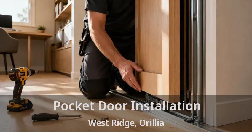 Pocket Door Installation West Ridge, Orillia - ON