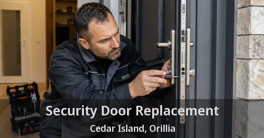 Security Door Replacement Cedar Island, Orillia - ON