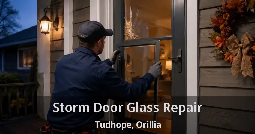 Storm Door Glass Repair Tudhope, Orillia - ON