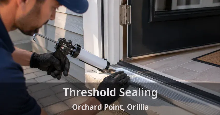 Threshold Sealing Orchard Point, Orillia - ON
