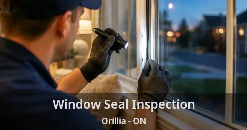 Window Seal Inspection Orillia - ON