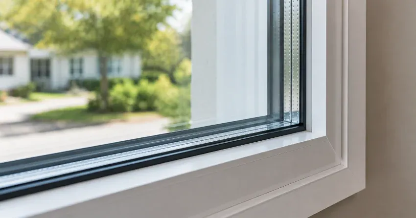technician replacing window weatherstripping in West Ridge, Orillia home